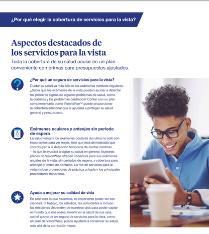 Seguro Dental, Visión y Oído